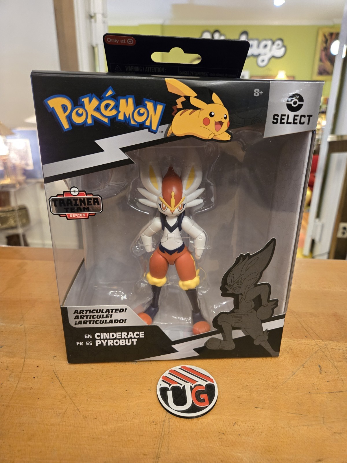 Pokémon Pokemon Select Series - Modellino Cinderenace Edizione Limitata 6" Nuovo