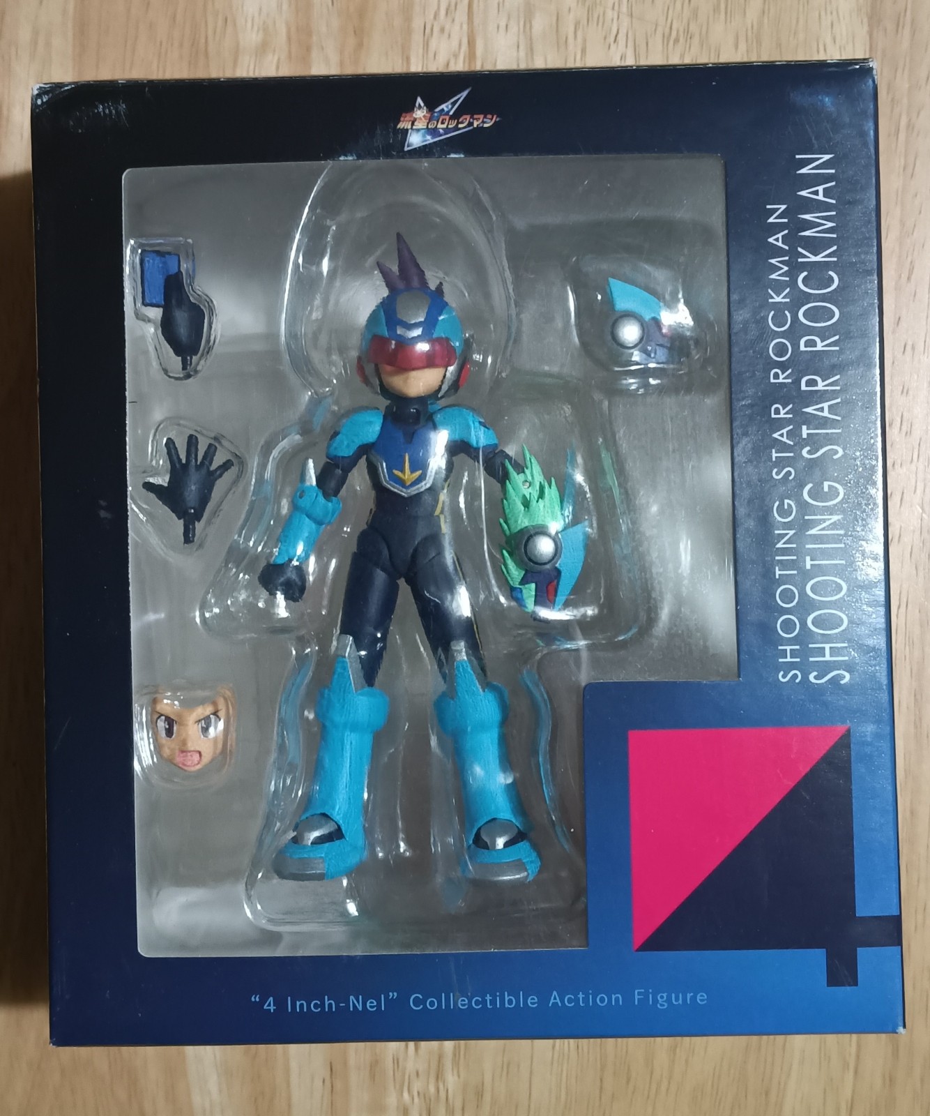 Megaman Star Force - Shooting Star Rockman - 4 pollici-Nel (Sentinella)