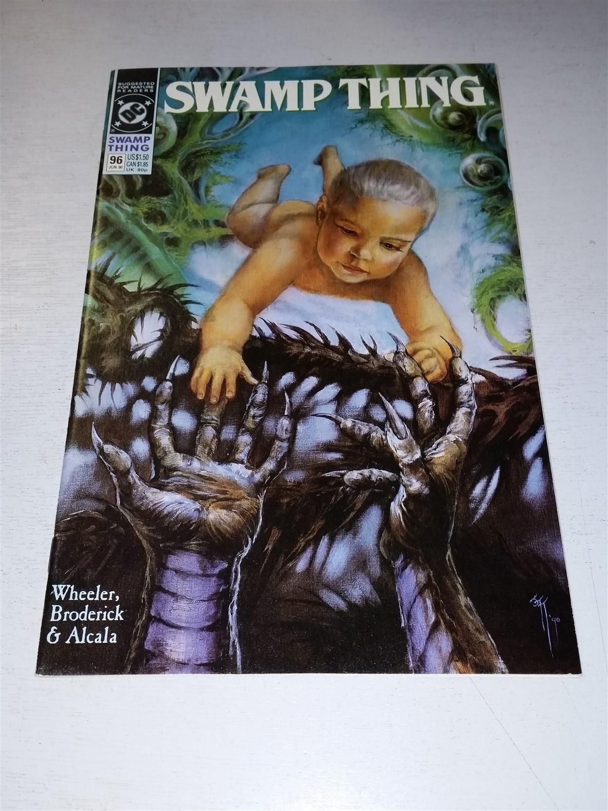 SWAMP THING #96 VF (8.0 OR BETTER) JUNE 1990 DC COMICS