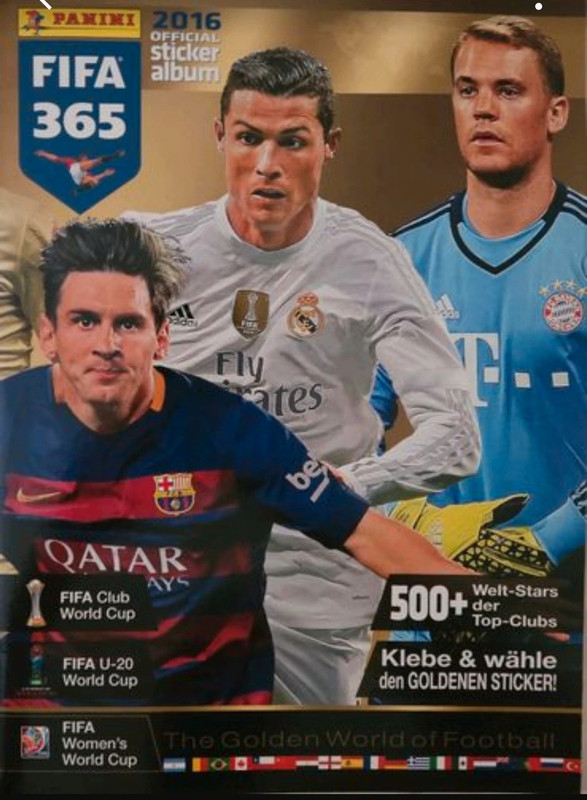 Panini FIFA 365 Album + Sticker.