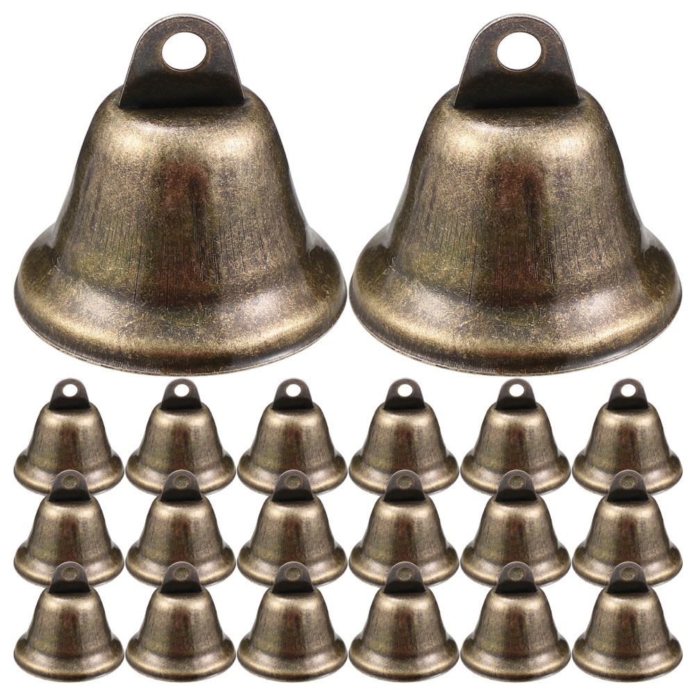 Durable Iron Bronze Bells for Crafting Golden Miniature Decorative Bells