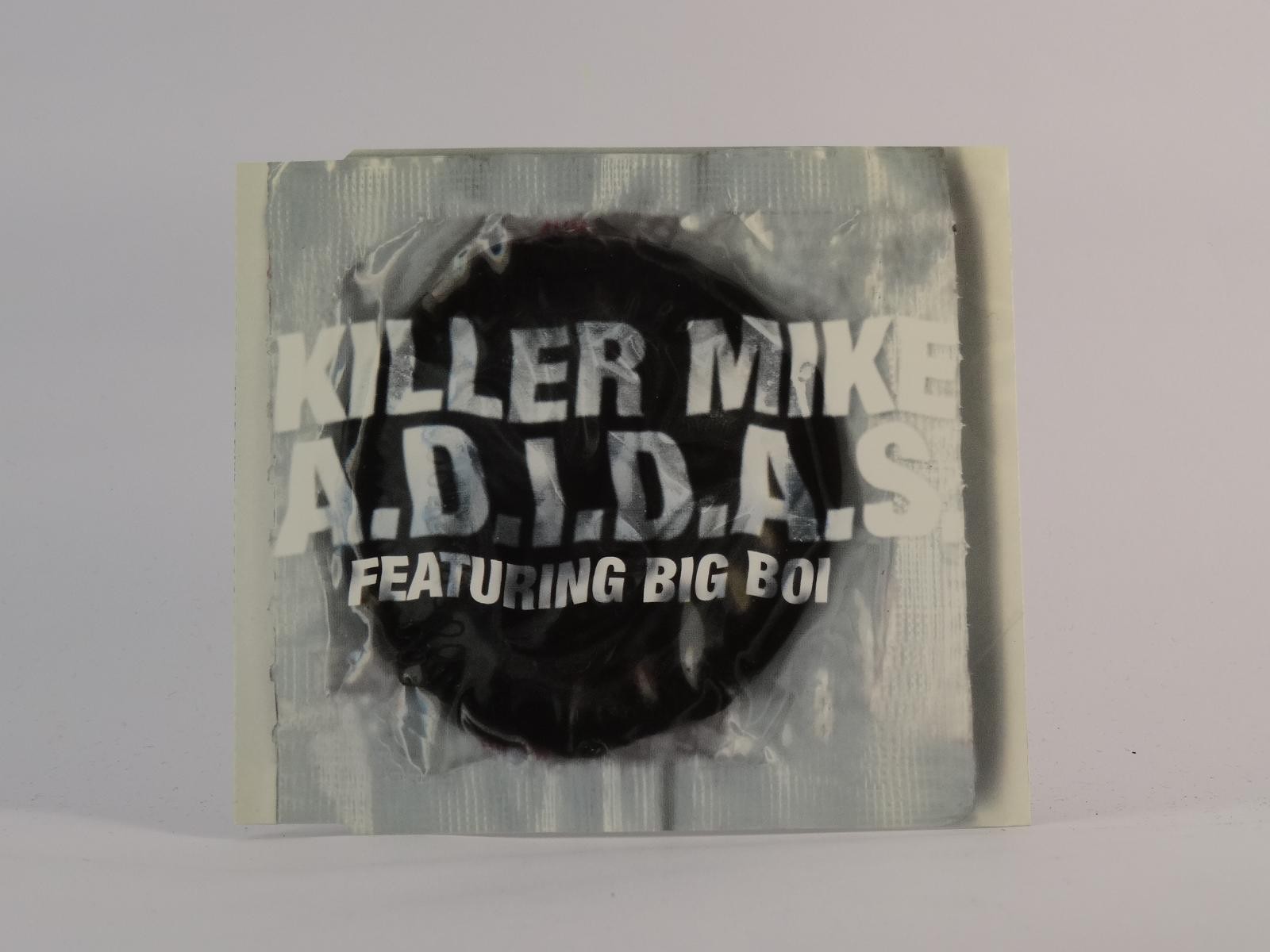 KILLER MIKE A.D.I.D.A.S (E33) 1 Track Promo CD Single including Picture Sleeve C