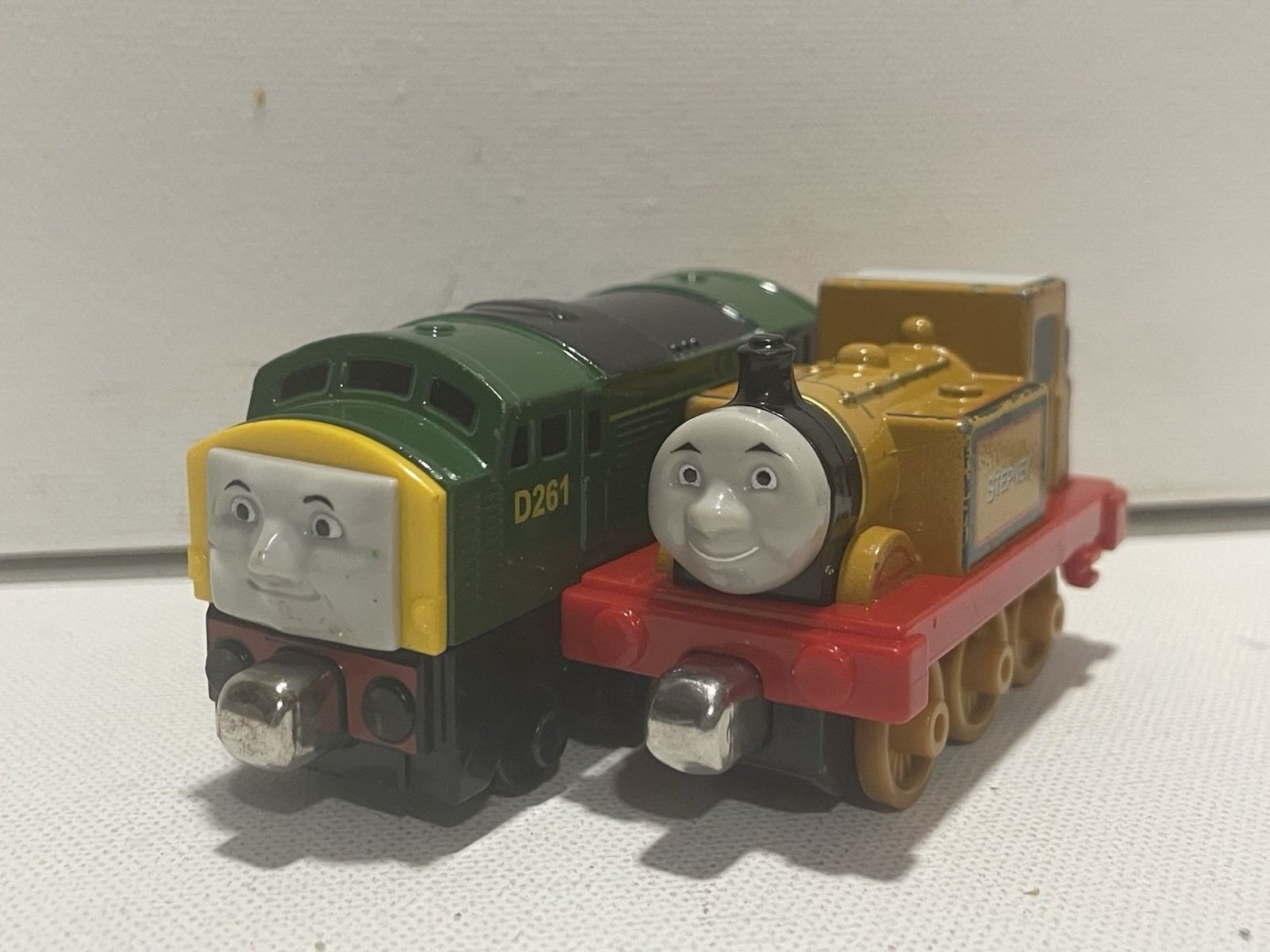 Thomas & Friends 2013 Take N Play Diecast D261 The Diesel & Stepney the Bluebell