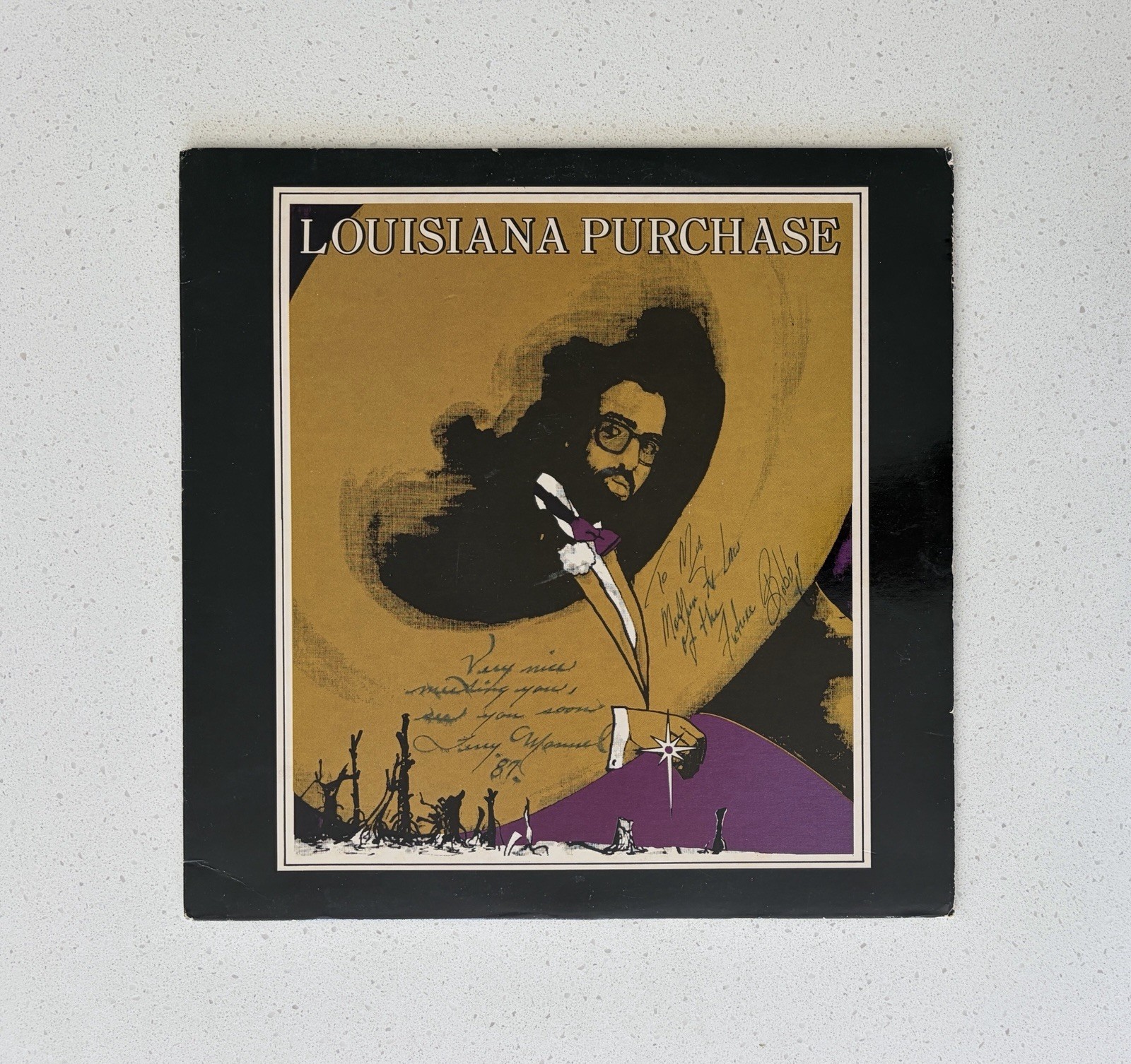 SIGNED/AUTOGRAPHED NM/VG Louisiana Purchase Self Titled Soul Funk Vinyl Album LP