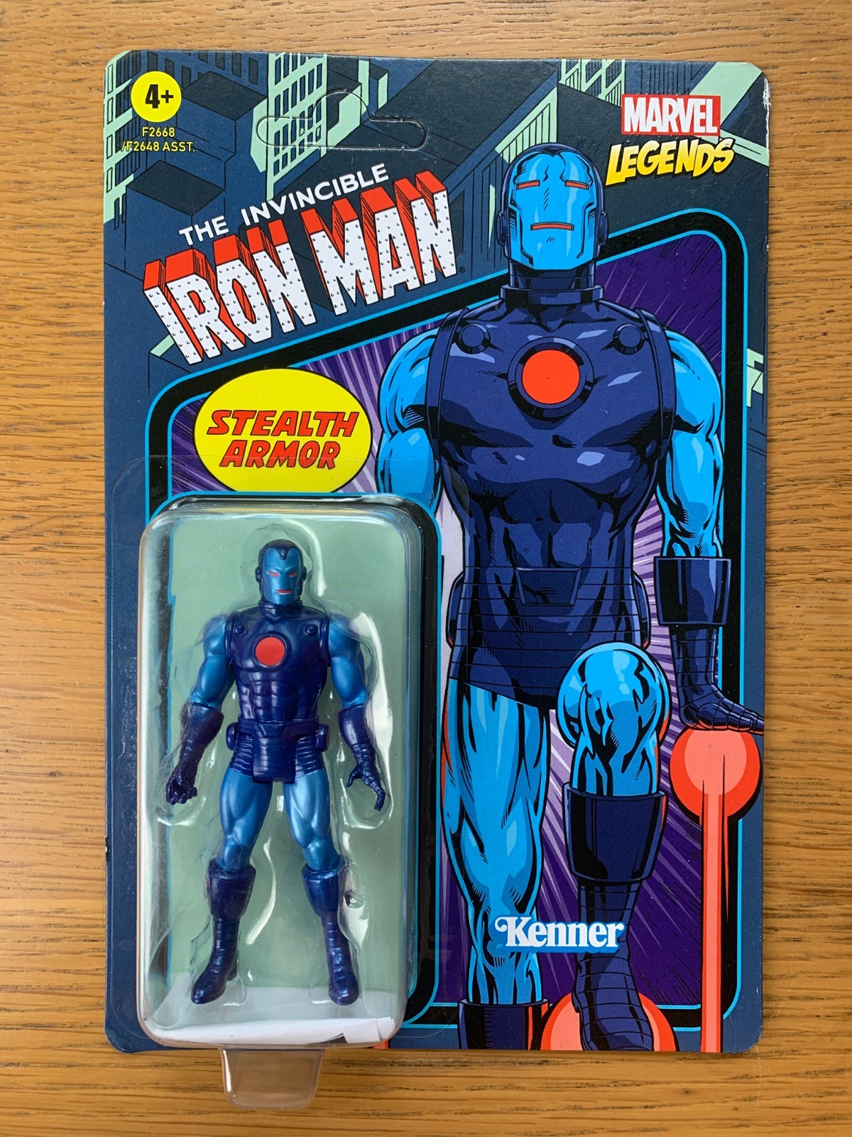 Hasbro Marvel Legends Retro 3.75 - Iron Man Stealth Armour - New/Mint