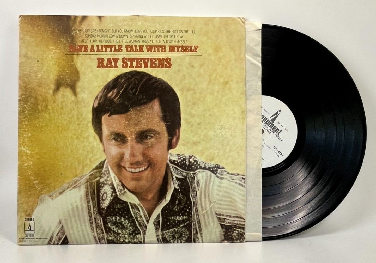 Ray Stevens Have a Little Talk with Myself Vinyl LP Promo 60s Rock Pop Monument