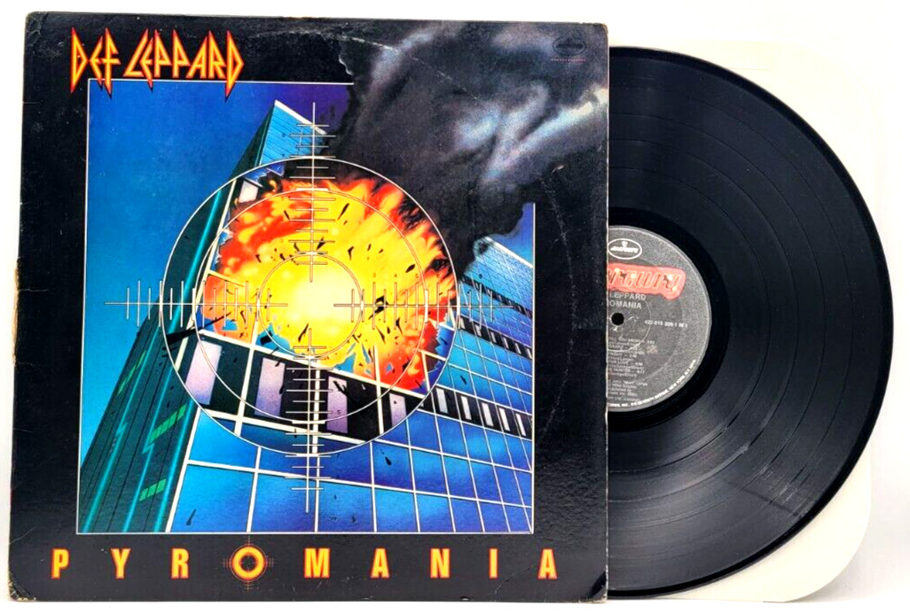 DEF LEPPARD - PYROMANIA - ROCK LP POLYGRAM
