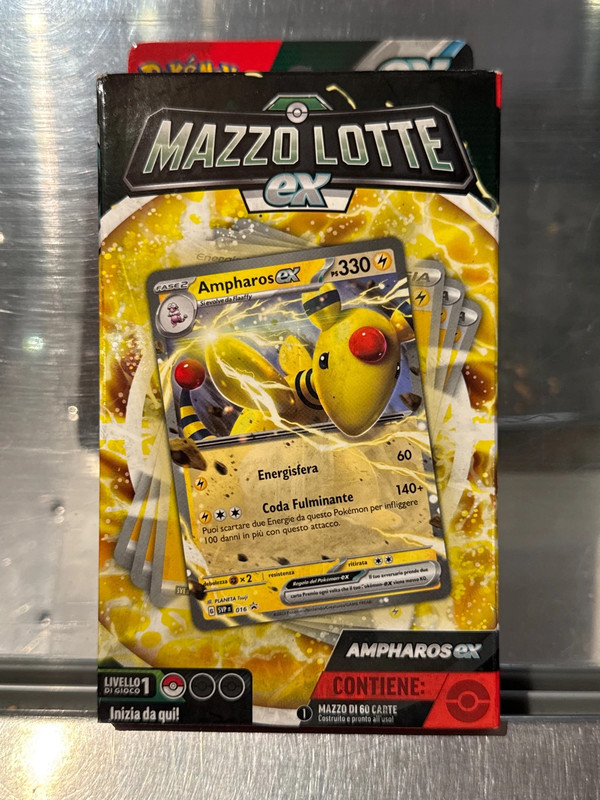 Pokemon Mazzo Lotte Ex Ampharos