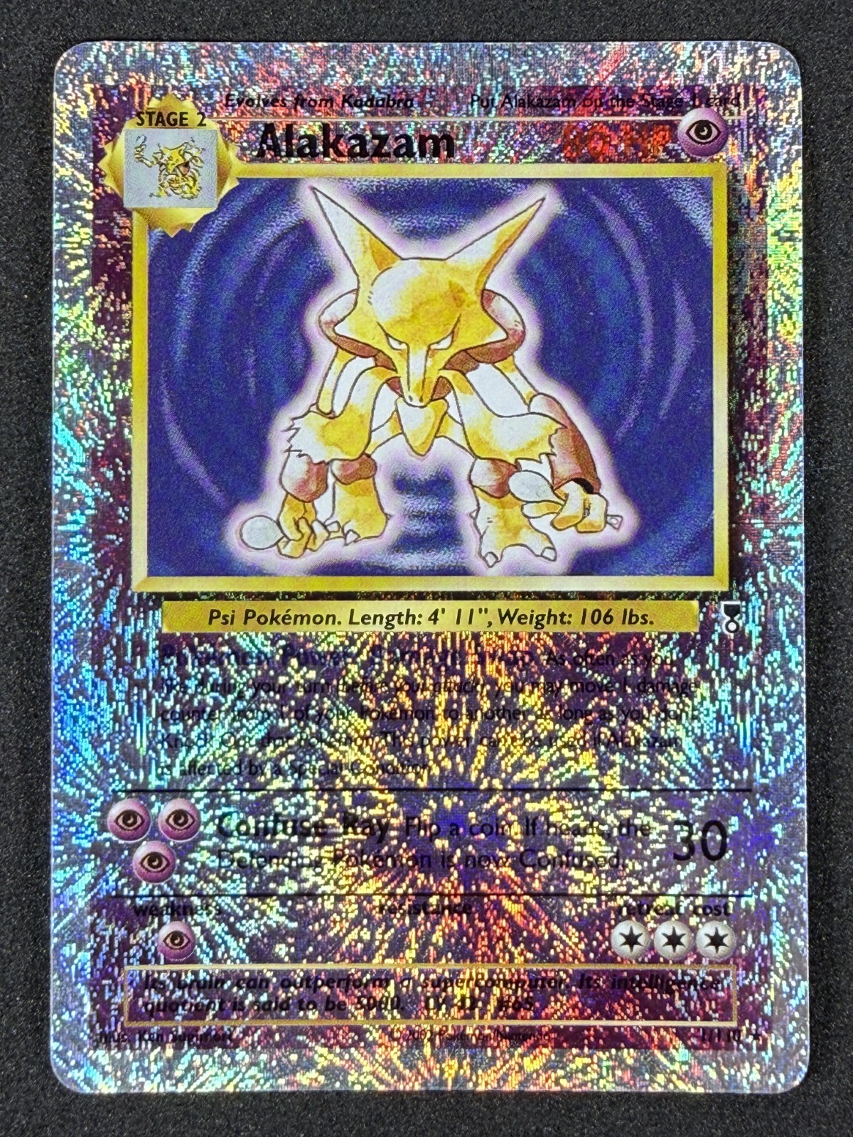 Pokemon Collezione Leggendaria TCG: Alakazam (1/110) Reverse Holo LP