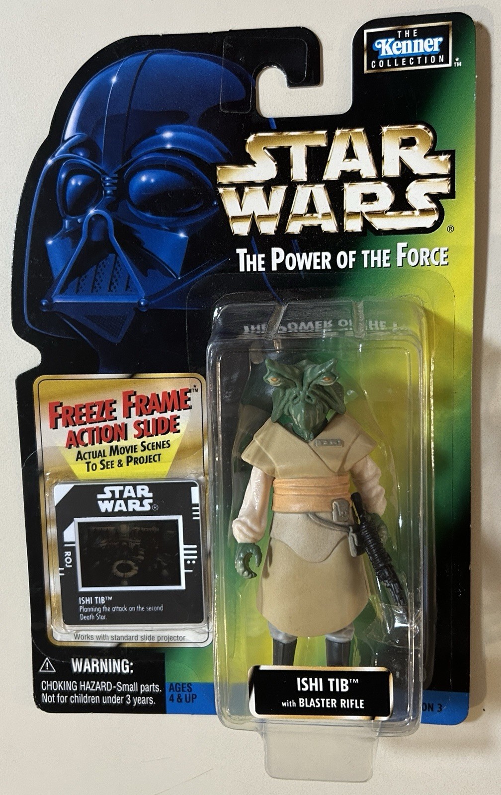 Star Wars: Ishi Tib Freeze Frame Power of the Force Action Figure 1997 Kenner