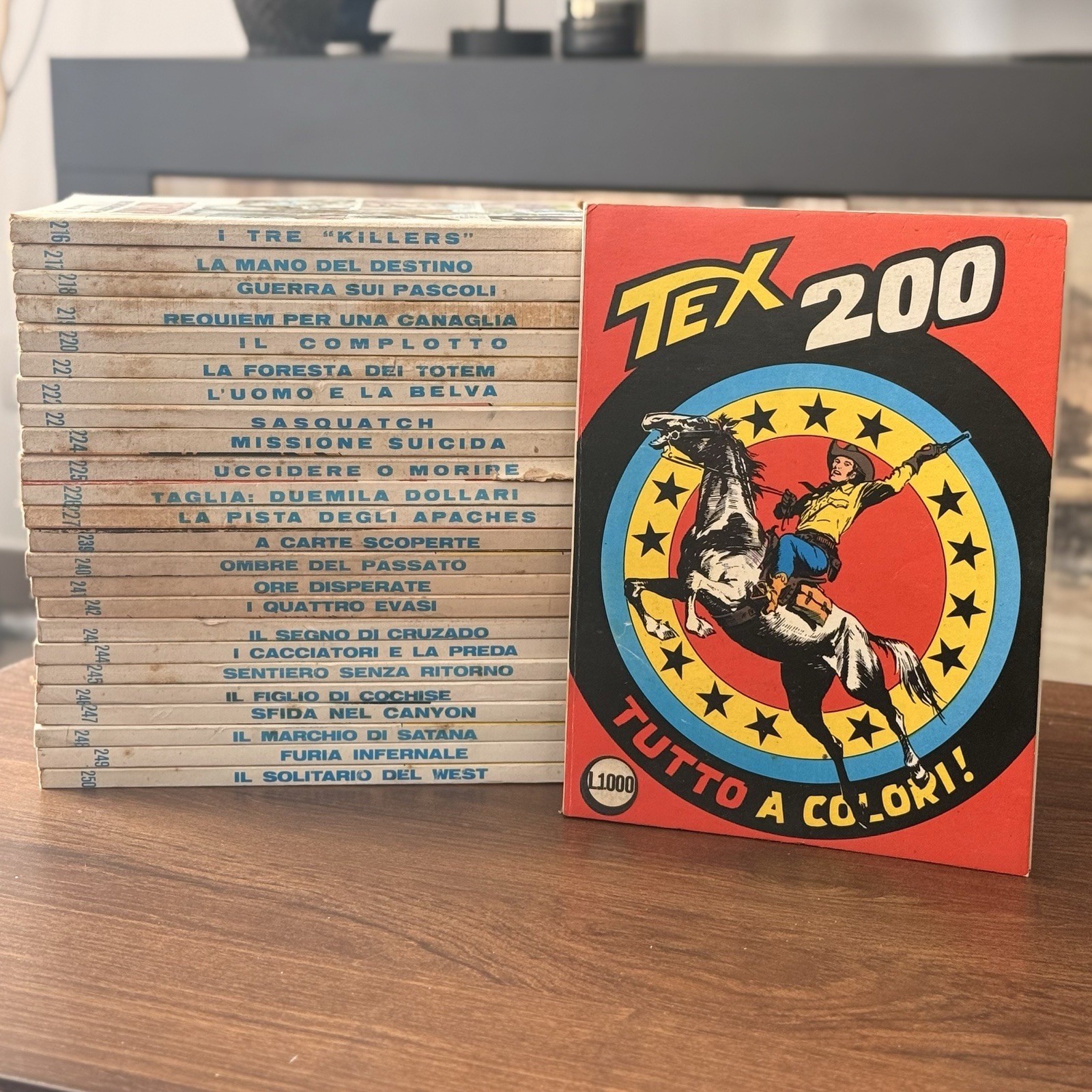 2º Lotto Tex Fascia 200/250- Mancolista-0,80€ cad.- Sergio Bonelli