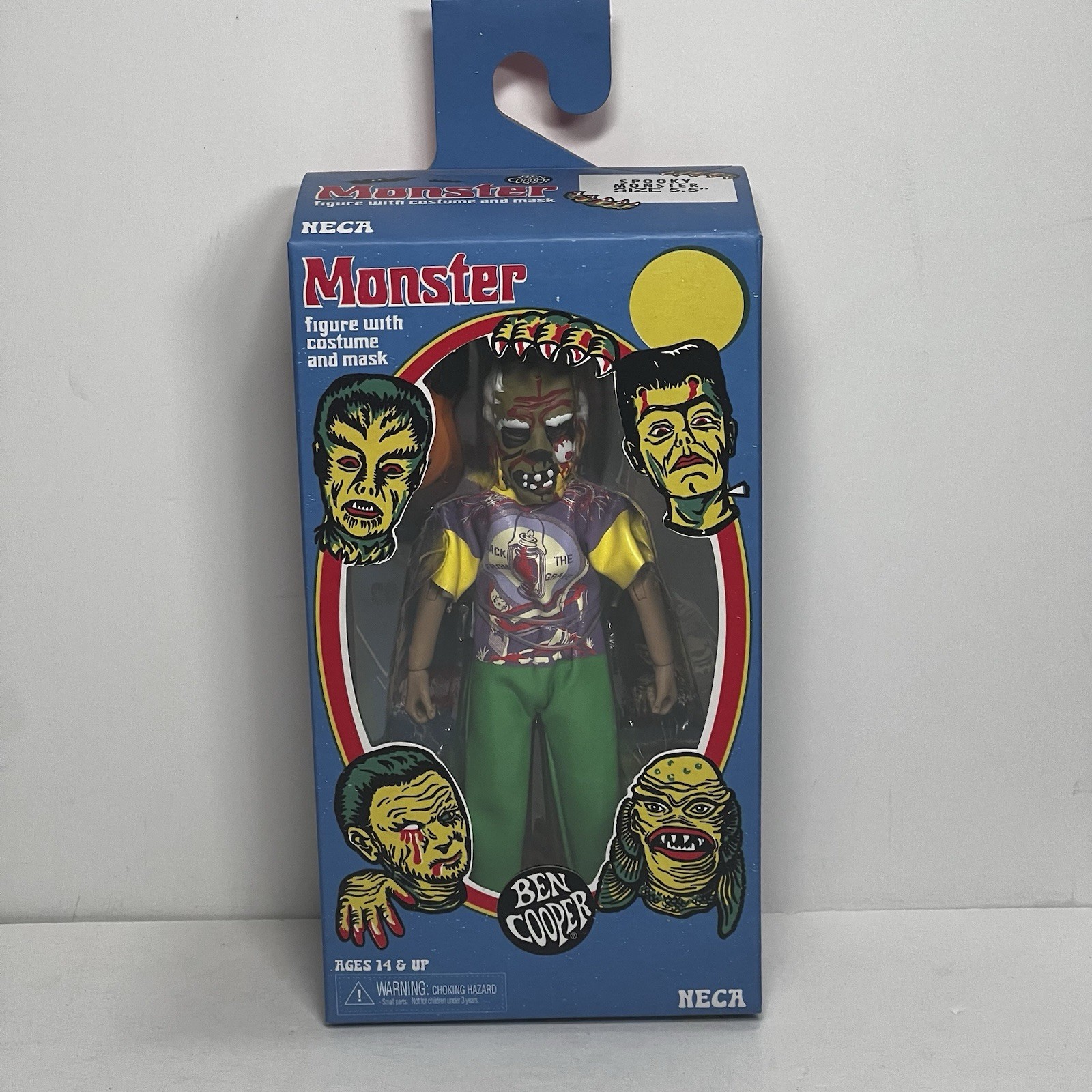 NECA Ben Cooper Monster Spooky Monster 5.5” Action Figure New