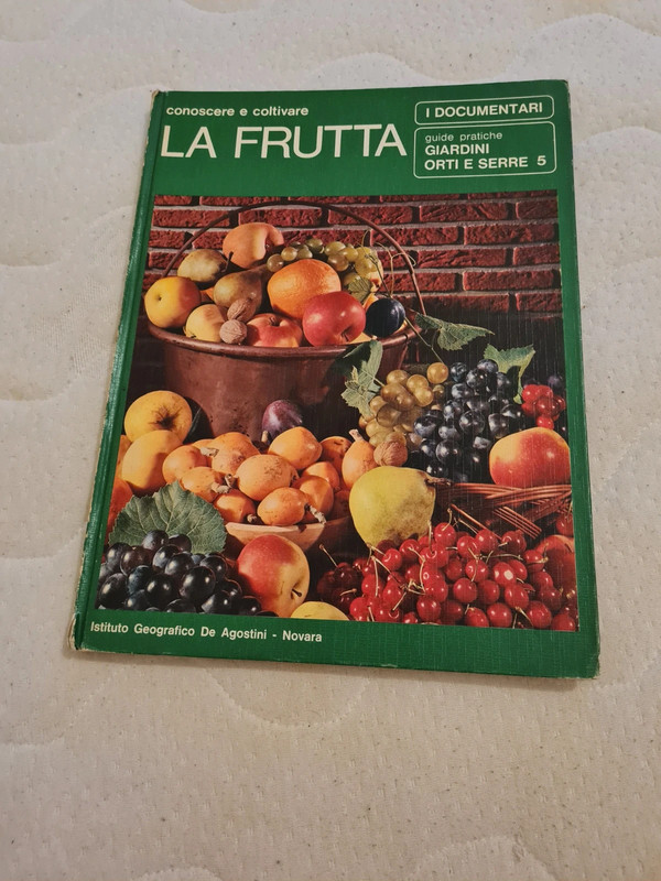 Libro conoscere e coltivare la frutta