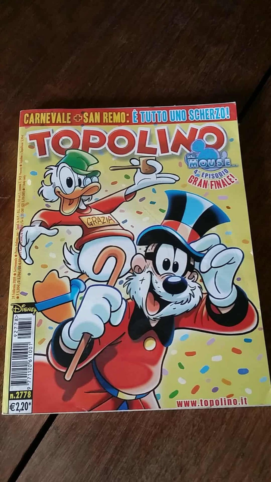 Topolino 2778 Disney 300726