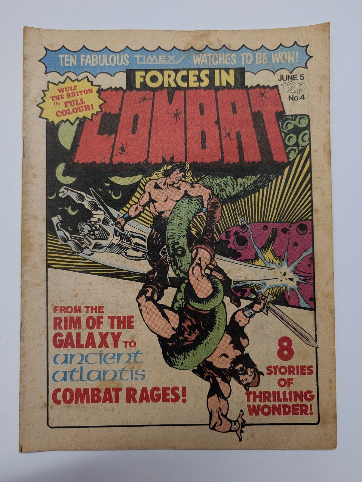 Forces in Combat Comic No 4, June 8th 1980, Marvel UK