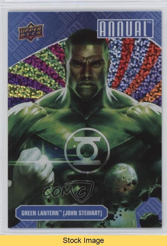 2023-24 DC Annual Color Wheel Sparkle Green Lantern John Stewart #31 READ 1je9