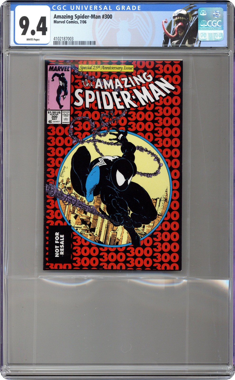 Amazing Spider-Man Mini Comic DVD Promo #300 CGC 9.4 2006 4102187003