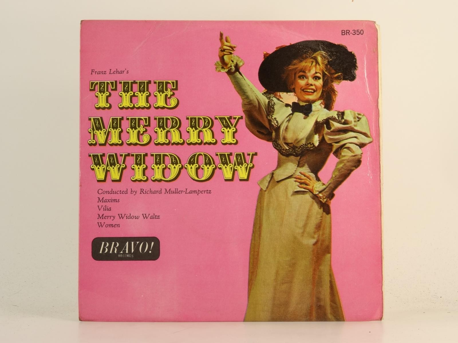 RICHARD MULLER-LAMPERTZ THE MERRY WIDOW (78) 4 Track 7" Single including Picture