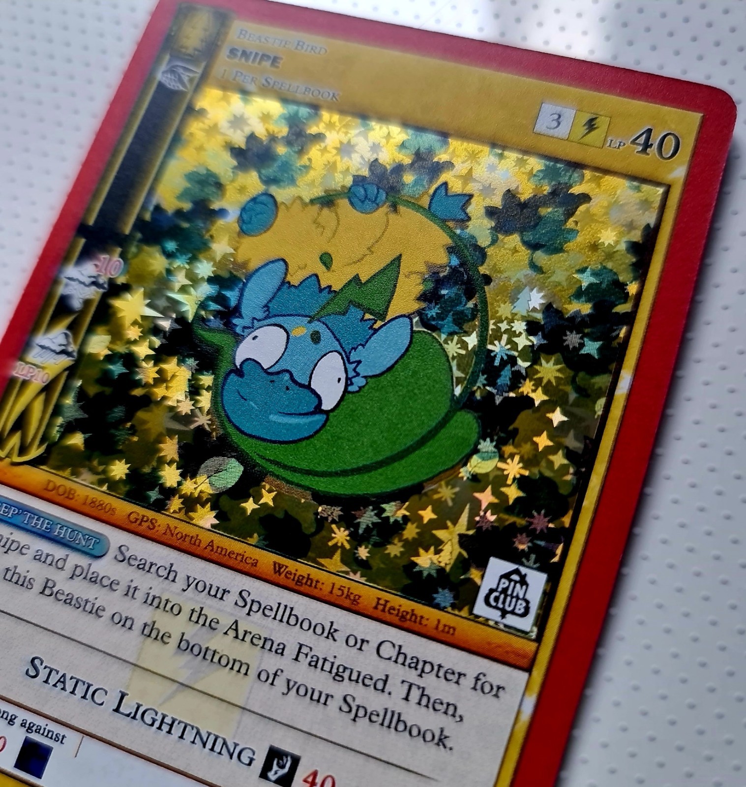 MetaZoo 2022 1st Edition - Snipe Holo Foil Gold