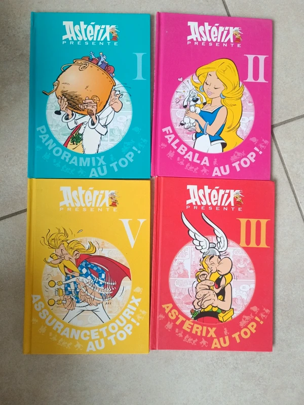 Lot de 4 livres Astérix par Toutatis