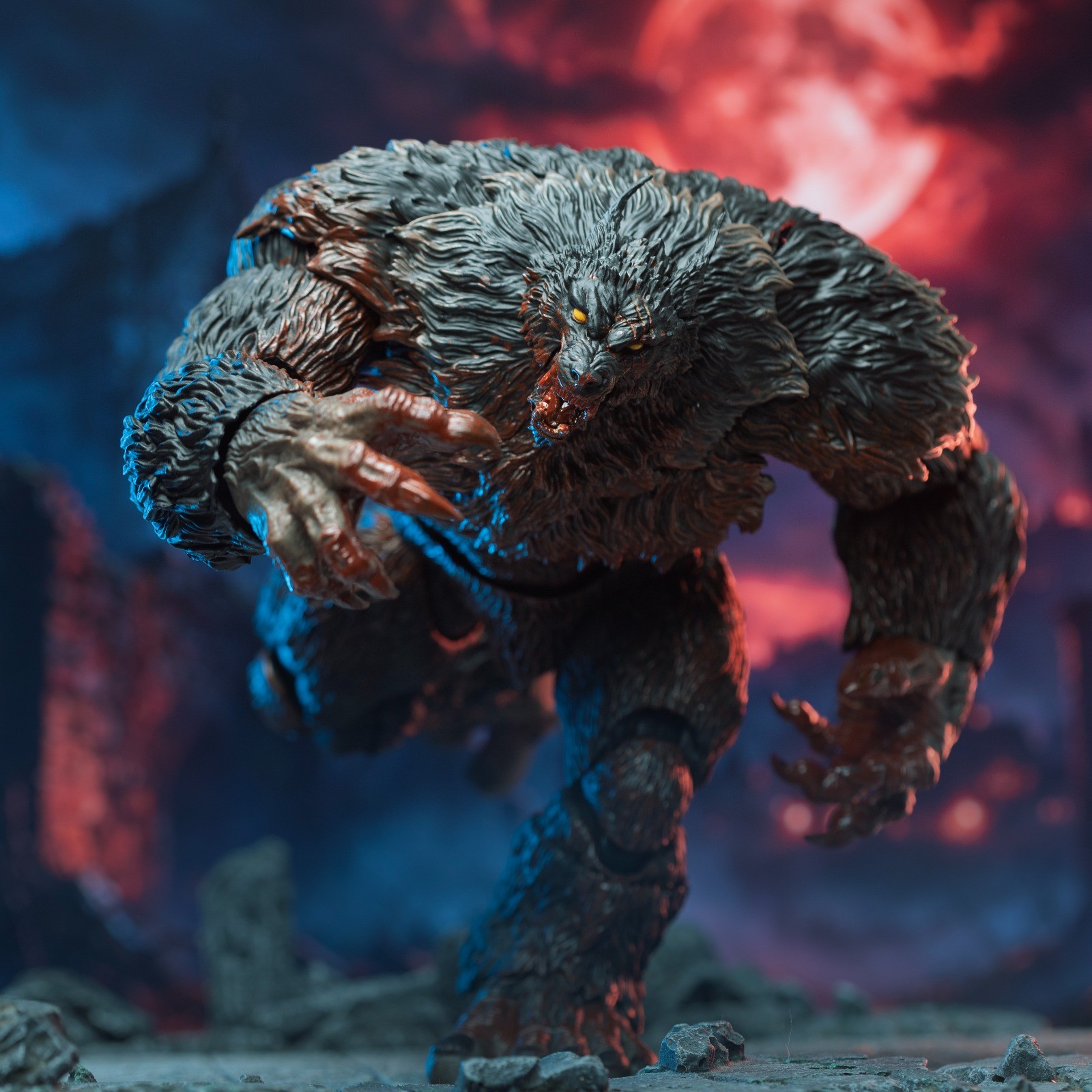Loosecollector WF26 Esclusivo Bearwolf Bloody Ver. Modellino