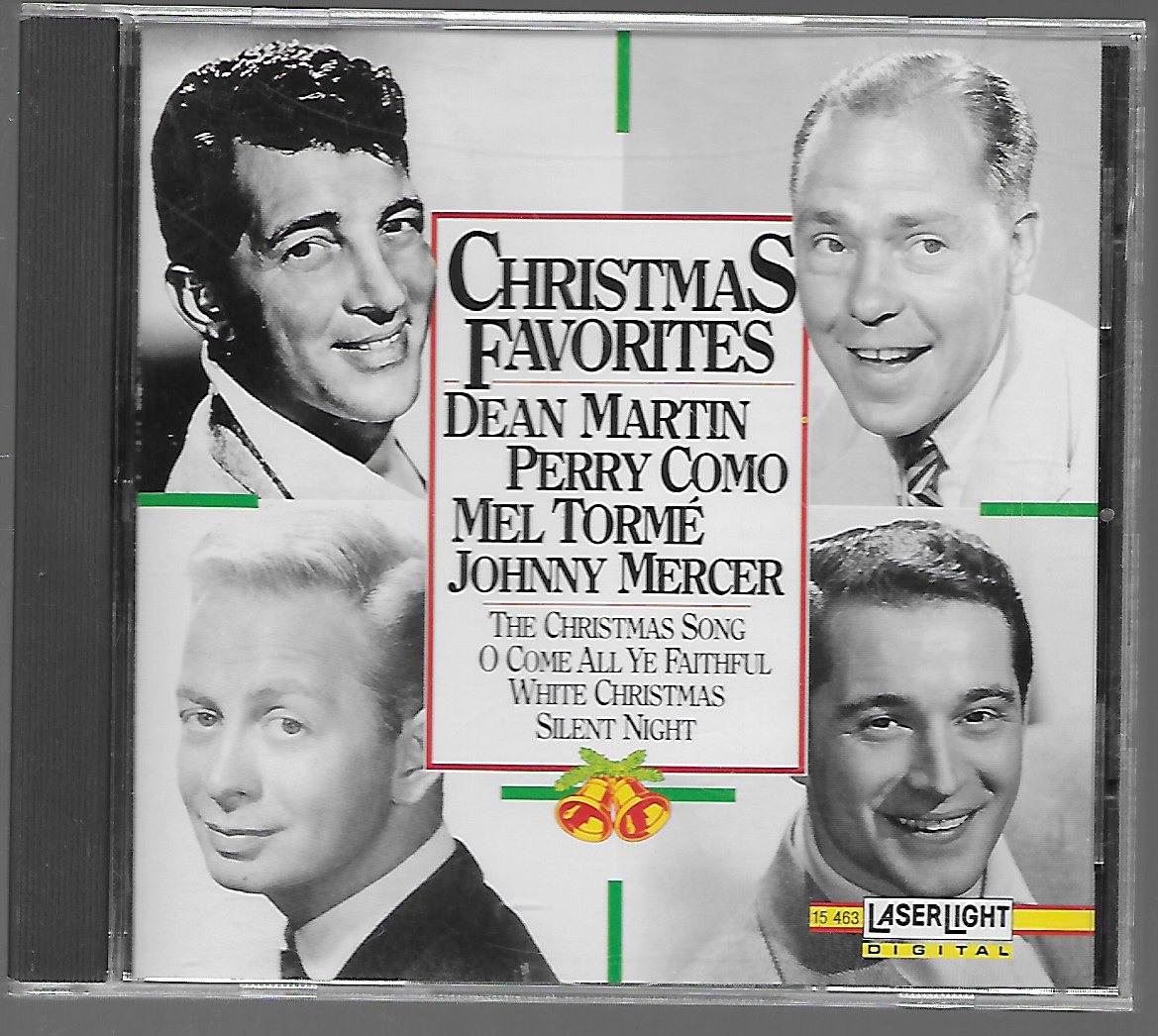 Dean Martin, Perry Como, Mel Tormé, Johnny Mercer – Christmas Favorites (CD)