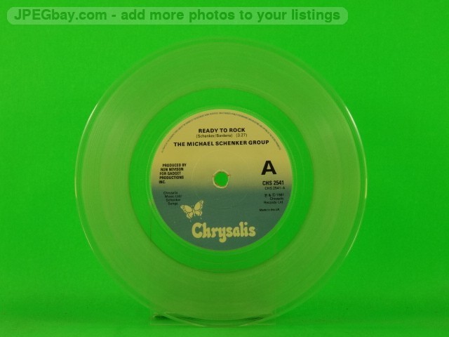 SCHENKER,MICHAEL GROUP READY TO ROCK (CLEAR VINYL) (137) 7" CHRYSALIS