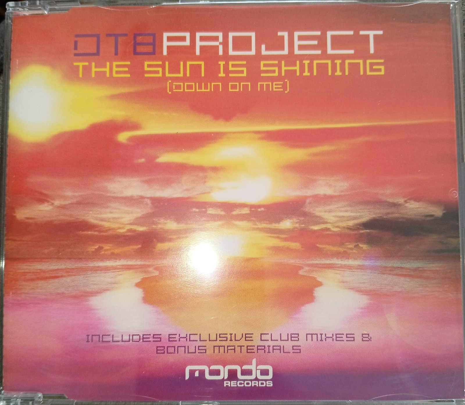 The Sun Is Shining (Down On Me) By DT8 Project (CD Single, 2004)