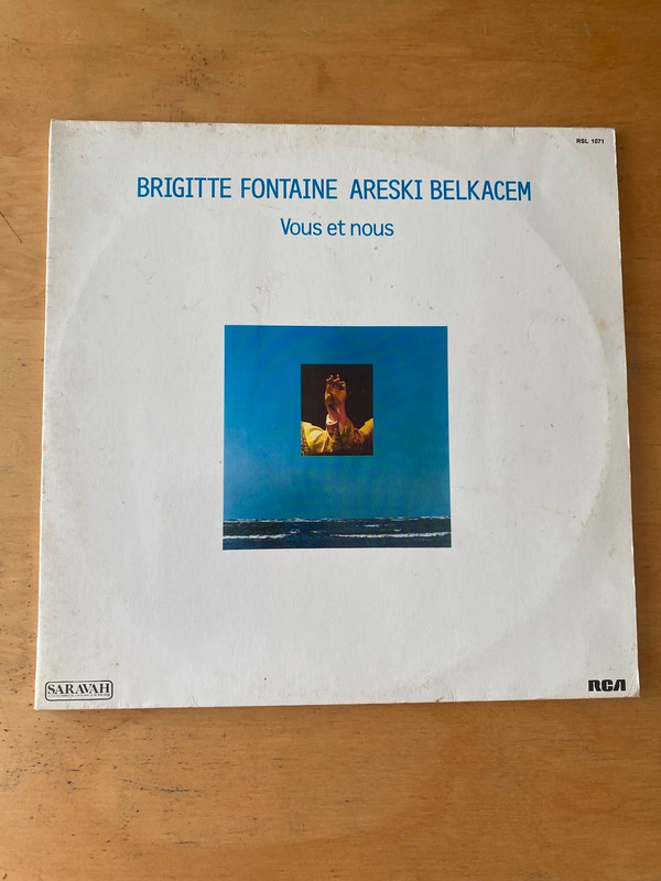 Vinyle Brigitte Fontaine / Areski Belkacem vous et nous (double)