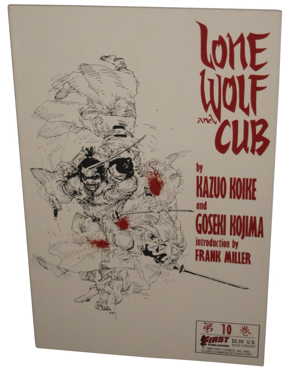Lone Wolf And Cub First Publishing (1988) Comic Paperback Book #10
