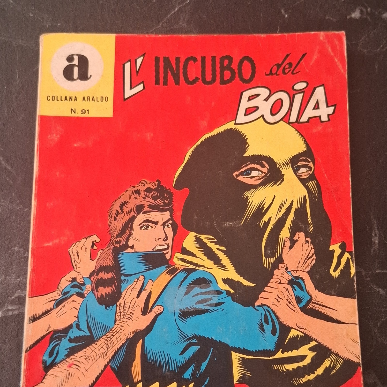 Collana Araldo n.91 L'incubo del boia fumetto a colori numero singolo