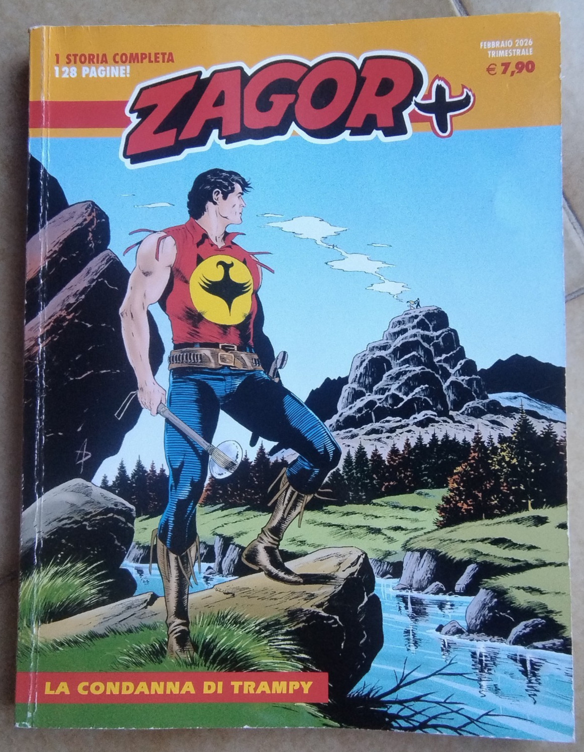 Zagor + n. 20 (Zagor Maxi) - La condanna di Trumpy -Bonelli-2026- Storia inedita