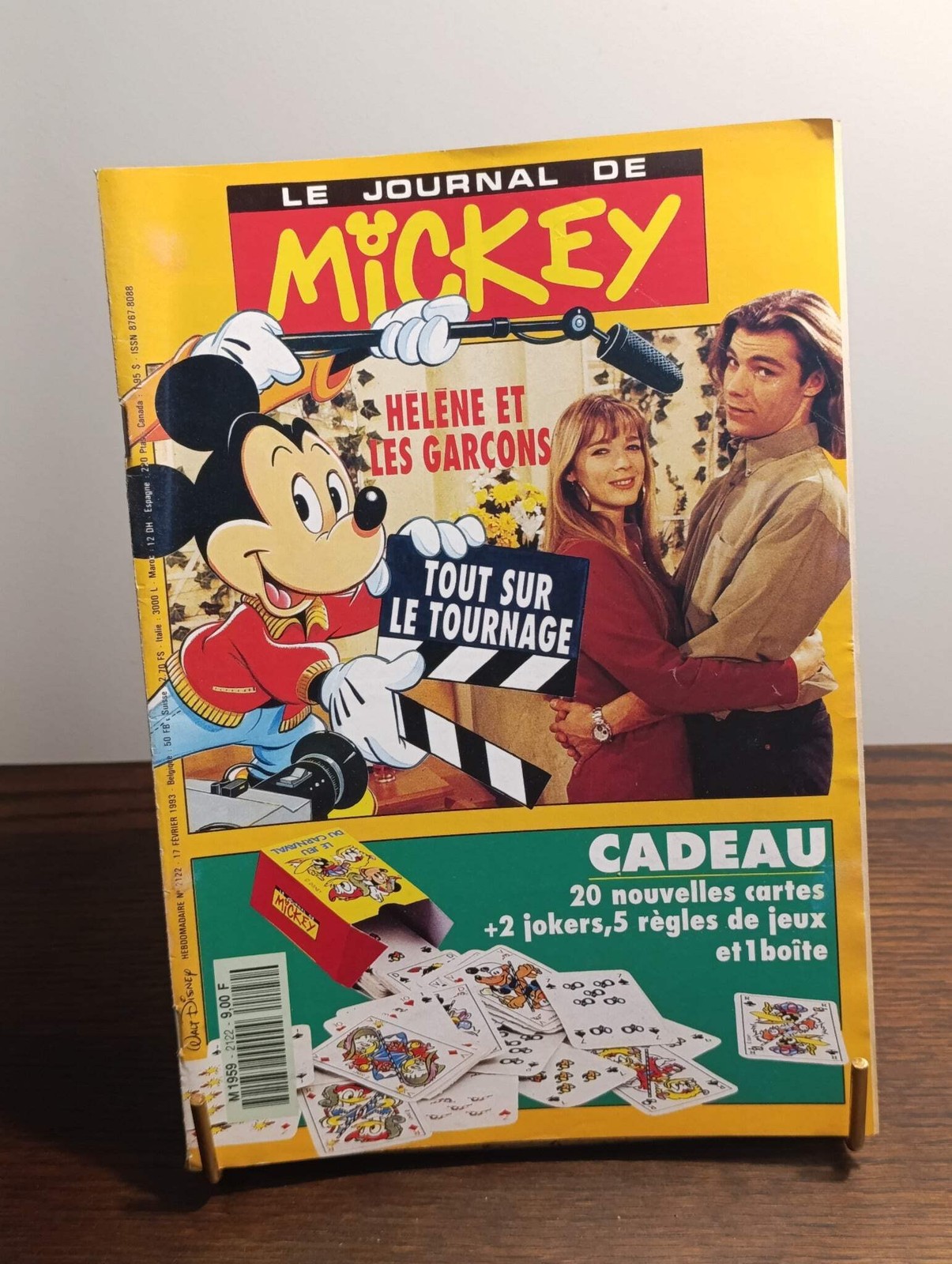 Le Journal de Mickey n°2122 – Hélène et les garçons – Le tournage
