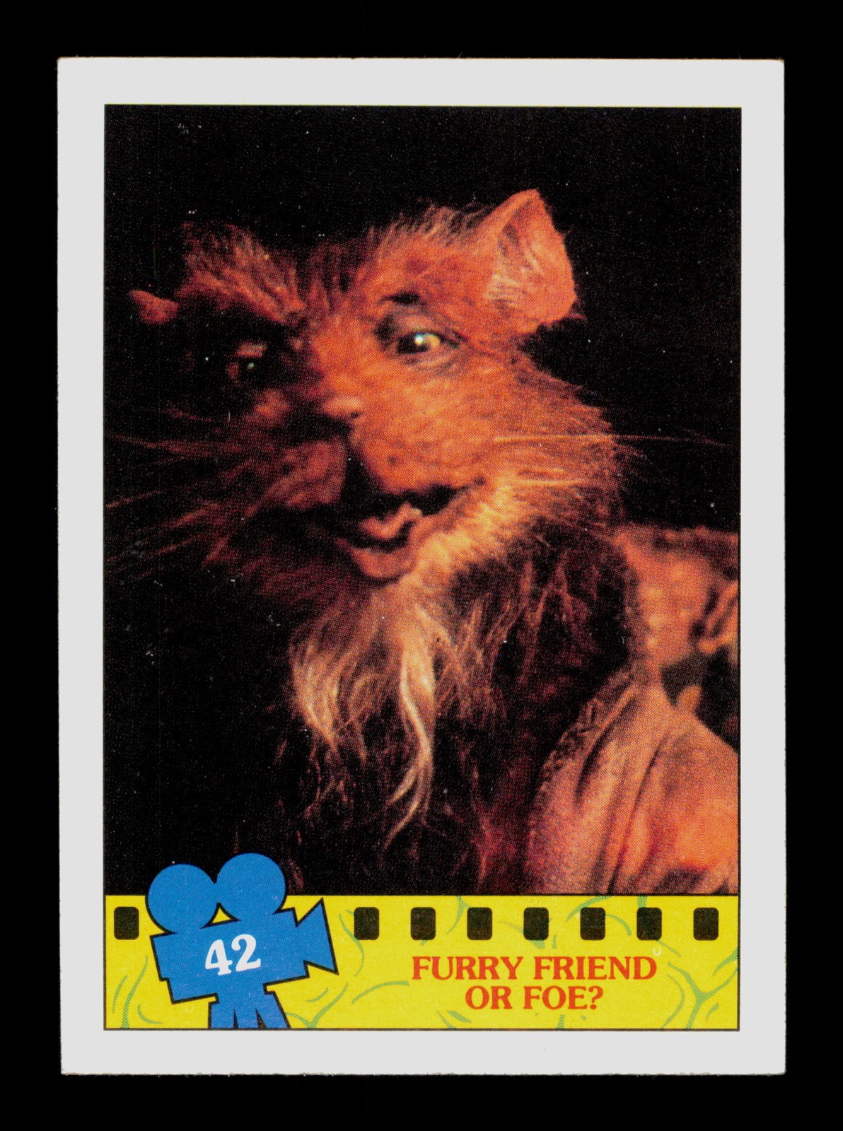 Amico o nemico peloso? 42 Teenage Mutant Ninja Turtles 1990 Trading Card TCG