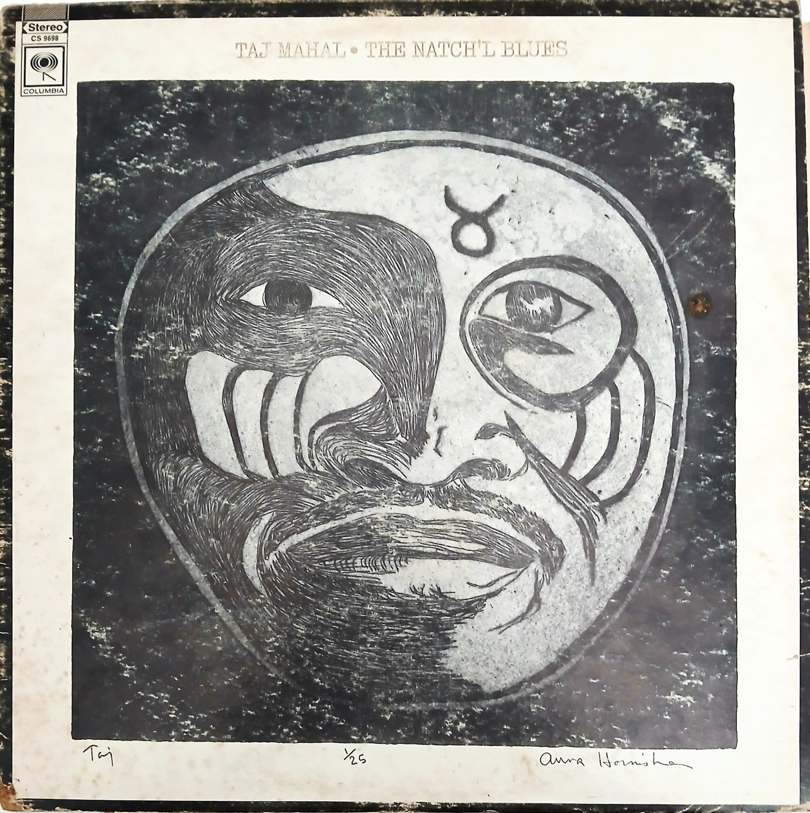 Taj Mahal - The Natch'l Blues - 1968 Vinyl LP - The Blues / Folk Blues