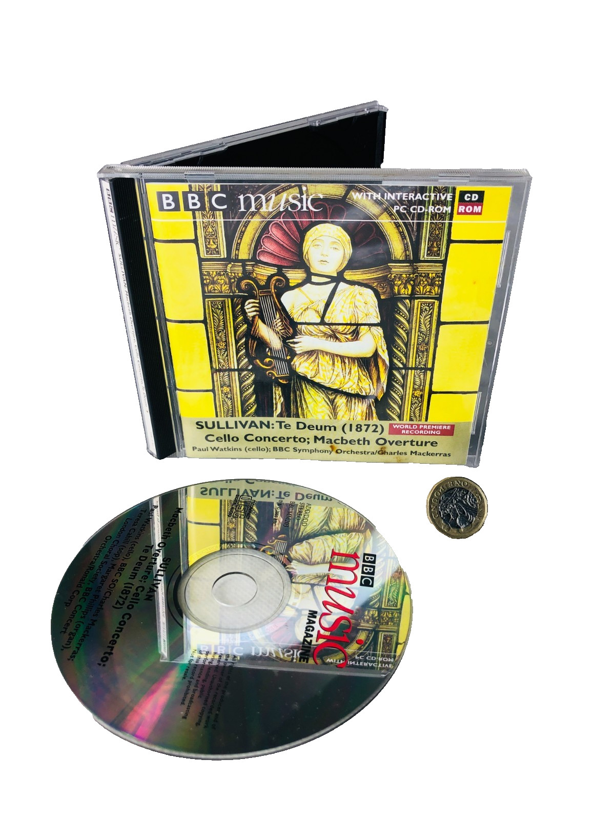 Music CD Classical Sullivan Te Deum Vintage ra