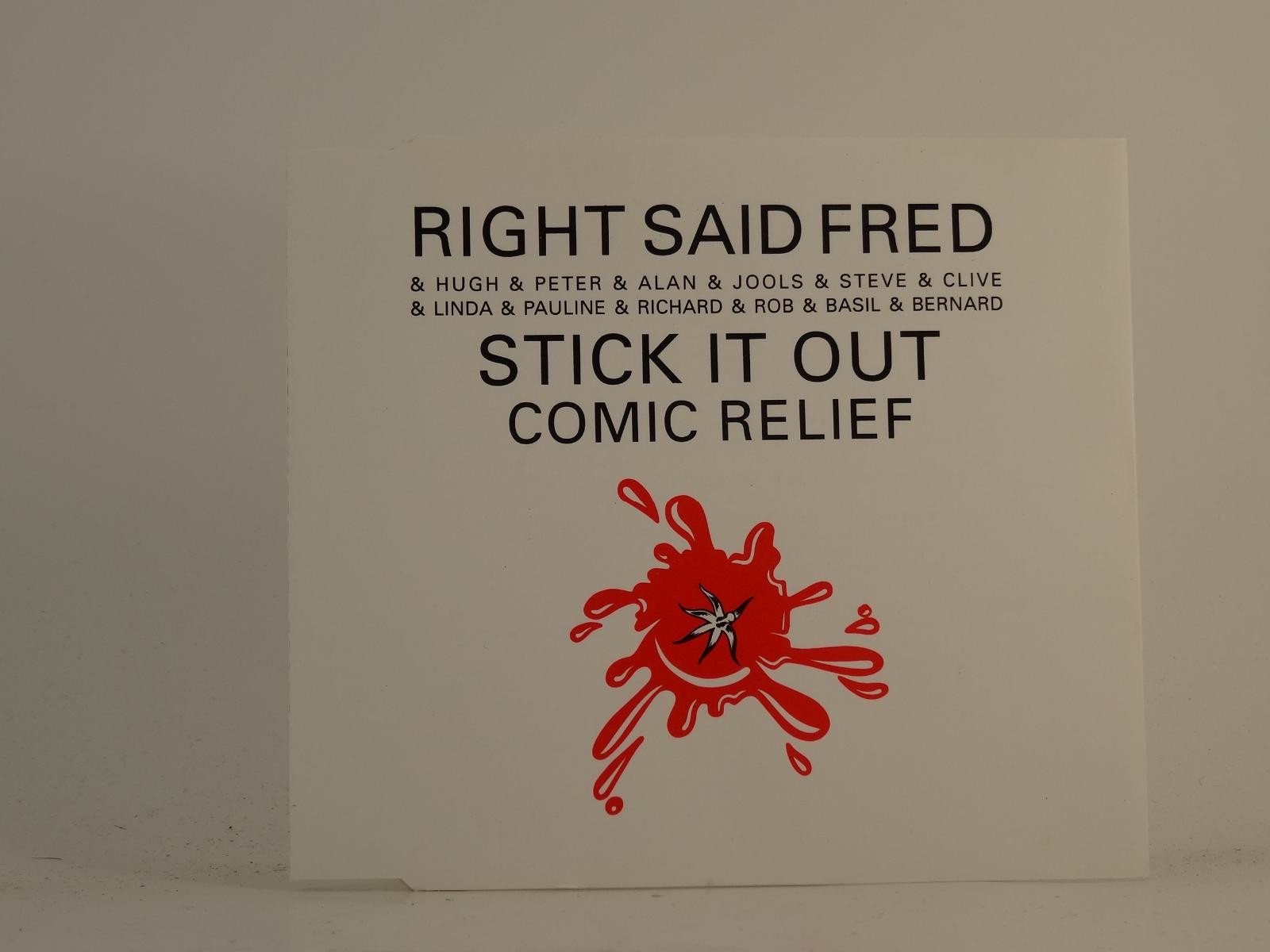 RIGHT SAID FRED STICK IT OUT (H1) 4 Track CD Single including Picture Sleeve TUG