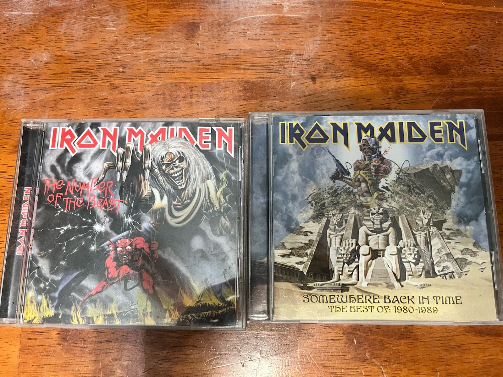 Iron Maiden 2 Cd Lot