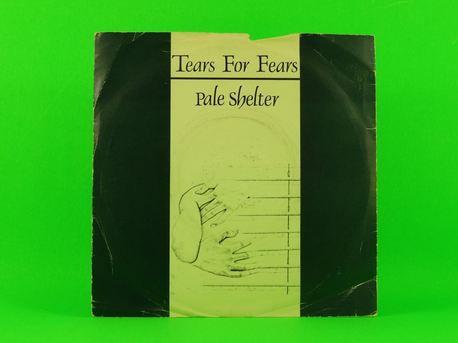 TEARS FOR FEARS PALE SHELTER (139) 2 Track 7" Single plus Picture Sleeve PHONOGR