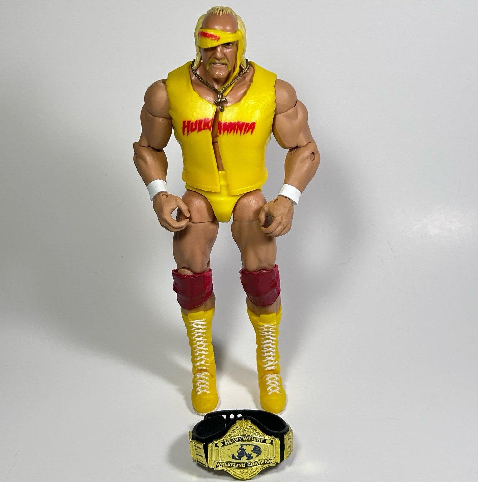 7” Mattel WWE Elite Defining Moments Hulkamania Hulk Hogan Figure - COMPLETE