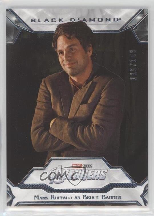 2021 Marvel Black Diamond Avengers 115/149 Mark Ruffalo come Bruce Banner #16 1ic