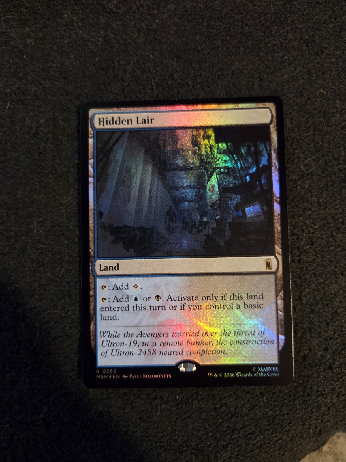 Hidden Lair - Marvel Super Heroes #269 - NM - Magic: The Gathering