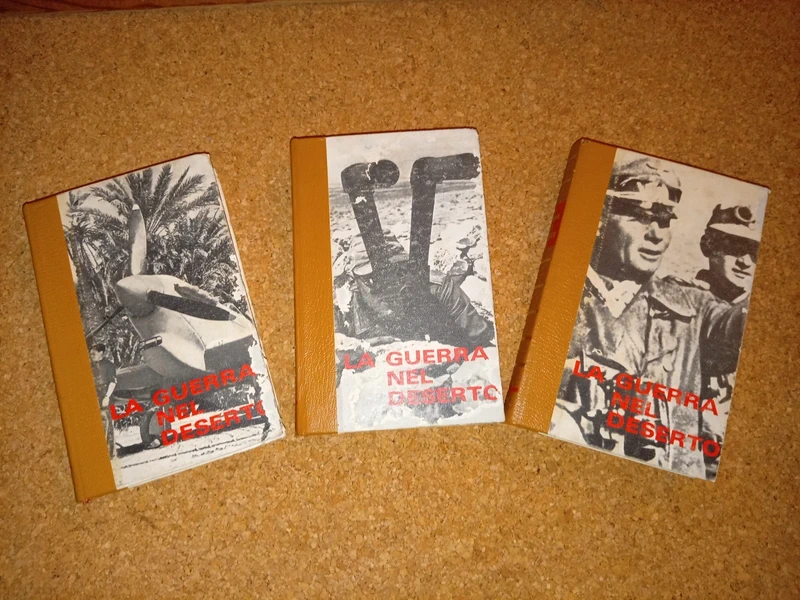 Trilogia "La guerra nel deserto" - E. Krieg (Edizioni di Crémille, 1969) - Vintage