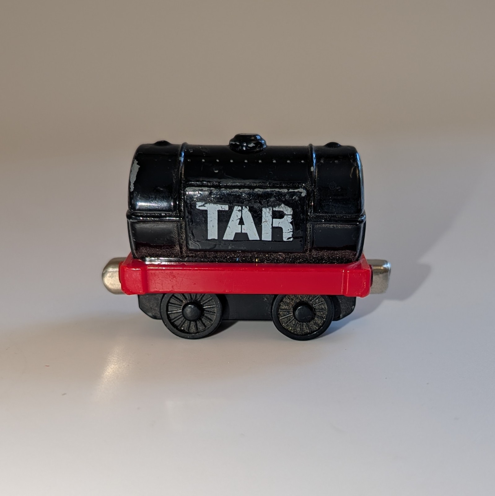 Thomas & Friends Ferrovia in Legno Tar Tanker Treno Auto Curva di Apprendimento 2003 Nero 