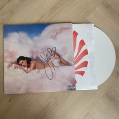 Katy Perry signed autographed white vinyl pressing teenage dream | no cd prism witness