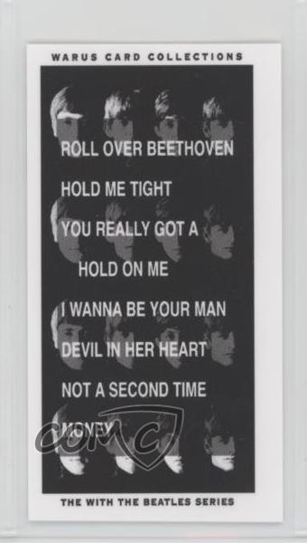 1998 Warus The Beatles The With The Beatles Series The Beatles #9 1d0j