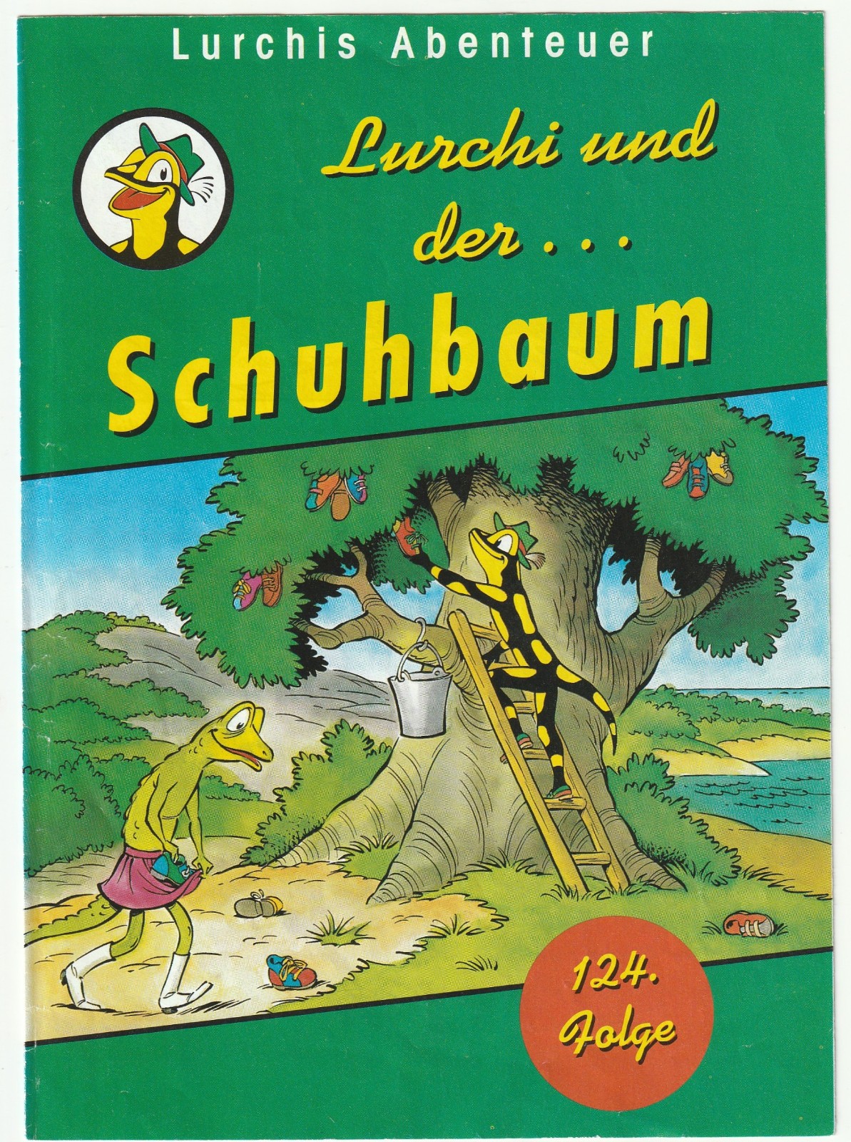 ✪ LURCHIS ADVENTURE #124 Lurchi e l'albero delle scarpe FUMETTO PUBBLICITARIO Z1-