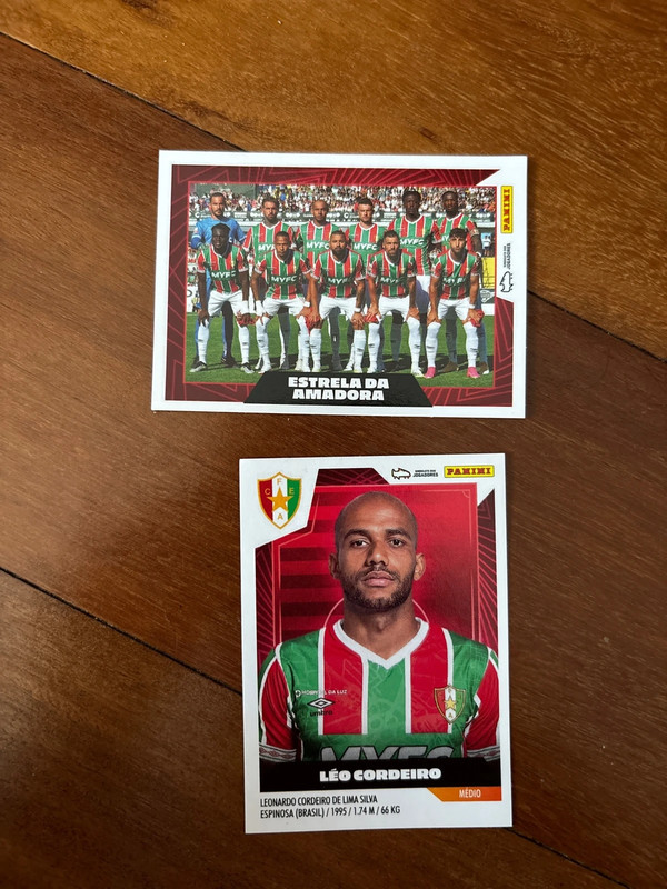 Cromos Estrela da Amadora Liga Betclic 23/24