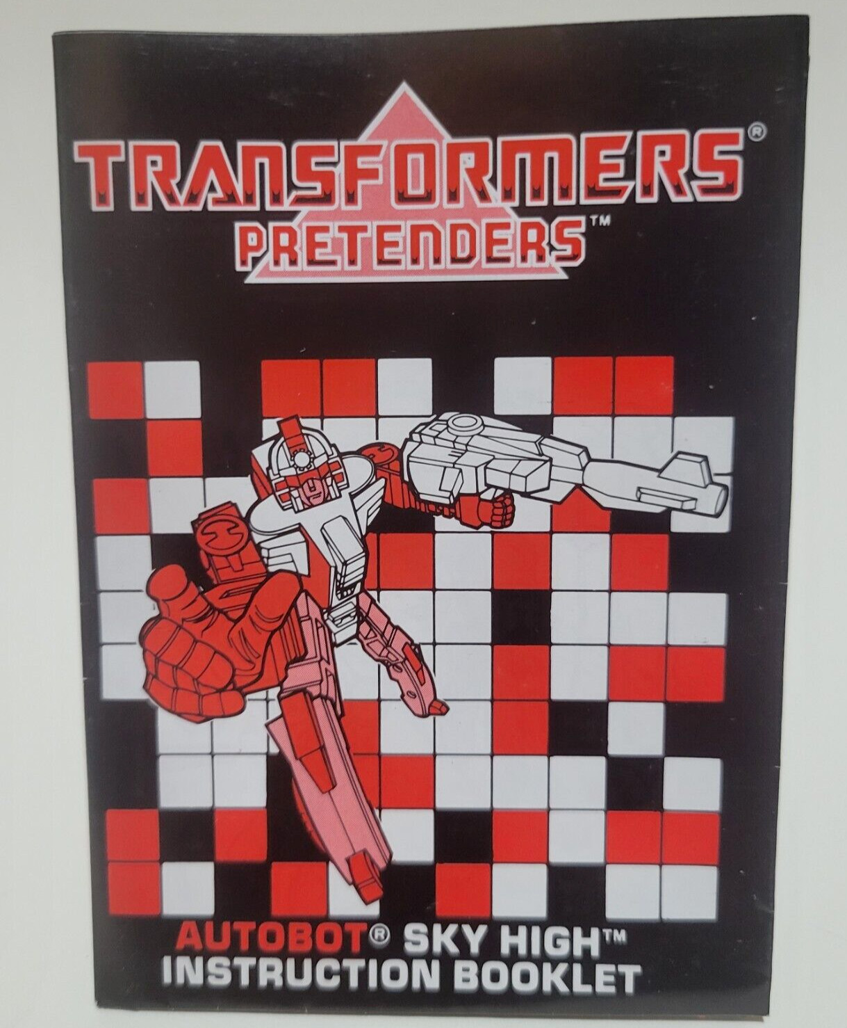 Transformers G1 Sky High Libretto Istruzioni SOLO 1988 Pretenders Autobot Vintage