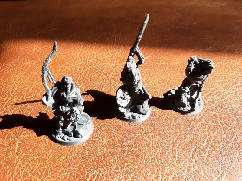 Guerriers squelettes (lot de 3 figurines)